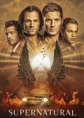 Постер 15 сезона Сверхъестественное